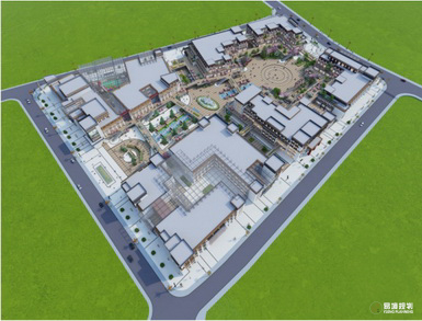 那曲藏北高原生態(tài)商業(yè)長(zhǎng)廊建設(shè)項(xiàng)目（B地塊)一—景觀設(shè)計(jì)